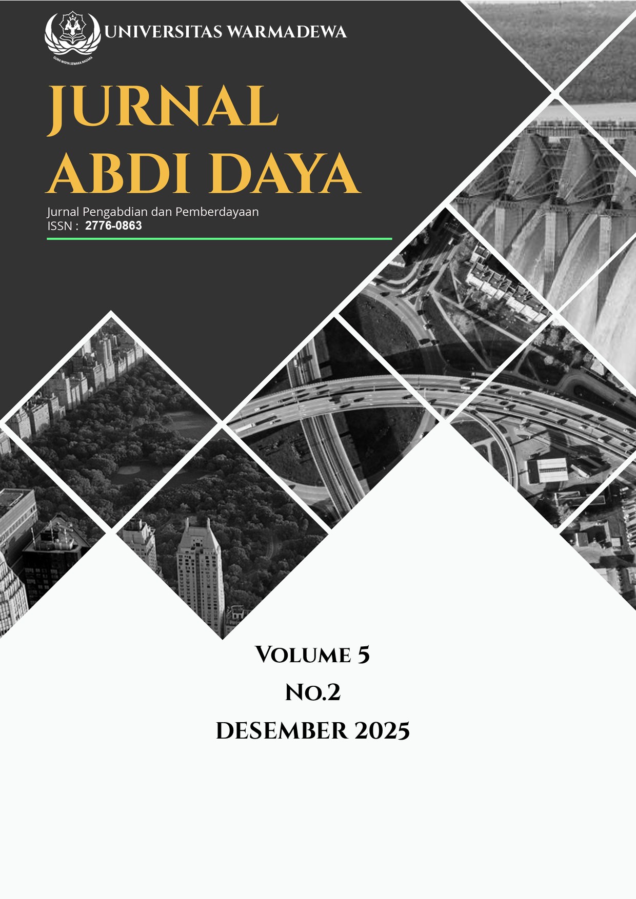					View Vol. 5 No. 2 (2025): Jurnal Abdi Daya Vol.5 No.2 Tahun 2025
				